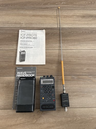 Sony icf pro80 - sony, all