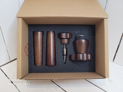 Pavoni handle set wood - la,