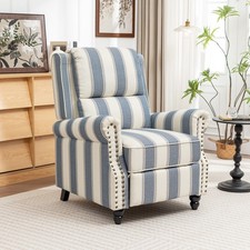 Wingback Tartan Recliner
