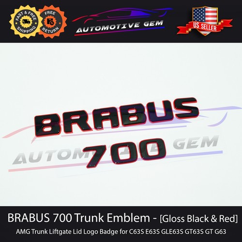 Brabus 700 emblem - emblem, black