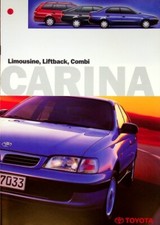 284919) Toyota Carina brochure