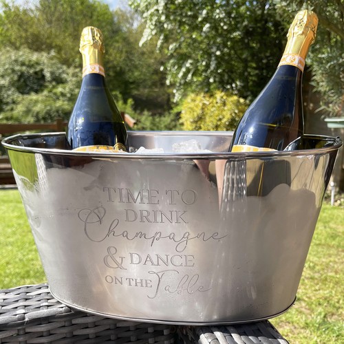 Time drink champagne bucket - time, to