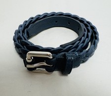 Christian Dior Navy Leather