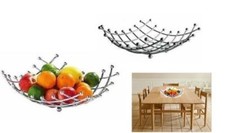 Chrome Fruit Basket Wire Metal