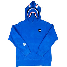 BAPE Shark Hoodie Blue M
