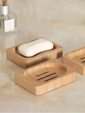 Bamboo Wooden Soap Dish Soap