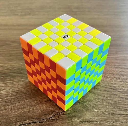 Rubik style 7x7x7 speed - style,