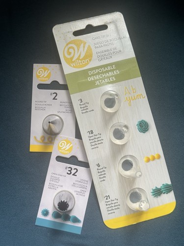 Wilton piping tips bundle - tips, –