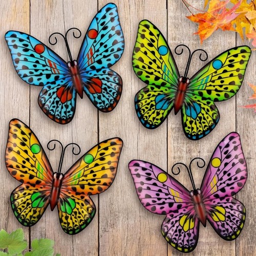 Big metal butterfly - metal,