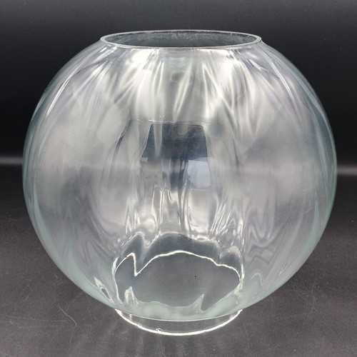Vintage clear glass - , globe