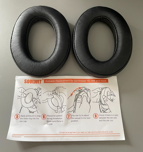 Soulwit lambskin ear pads for - ear,