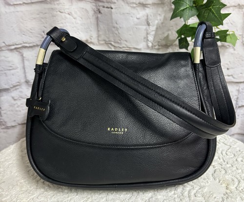 Radley black grain leather - black,
