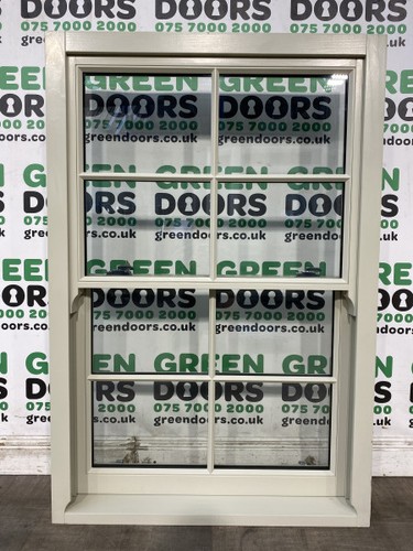 Wooden box sash window grey - box,
