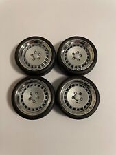 1/18 scale Modified Tuning REAL ALUMINIUM 15”RONAL TURBO WHEELS in Silver