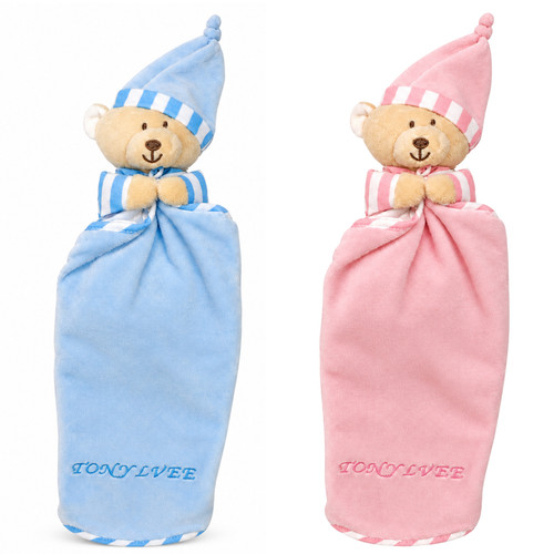 Baby comforter soft plush - soft,