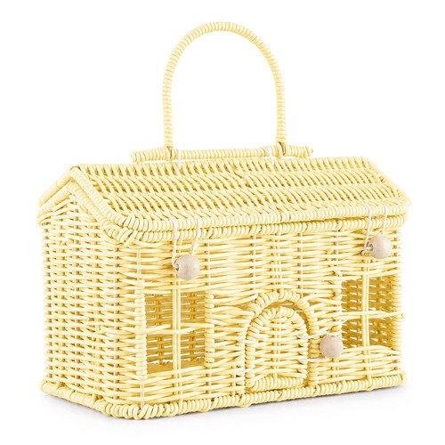 Cute house shaped wicker - cute,