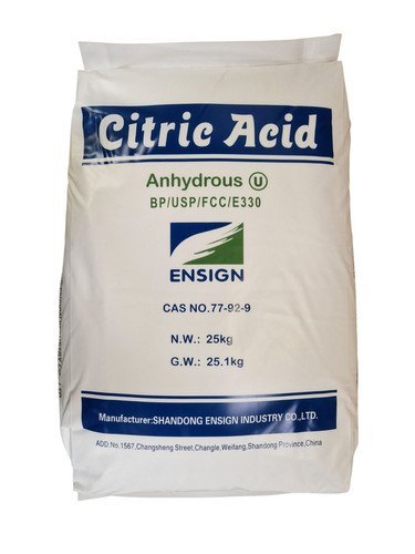 Citric acid 25kg food - citric,