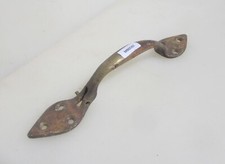 Victorian Brass Door Handle Shop Pull Antique Old Cupboard Vintage 8.5"