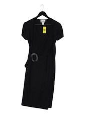 Joseph Ribkoff A-Line Midi Dress UK14 in Black