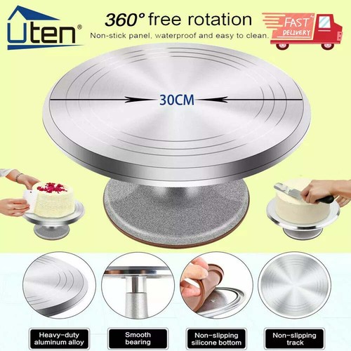 Cake turntable aluminum - cake,