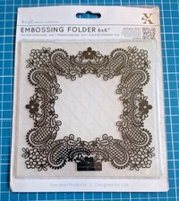 Xcut Embossing Folder 6x6"