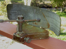 Vintage Lawn Sprinkler with Galvanized Shield- Very Unusual