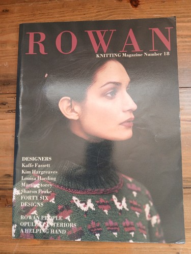 Vintage rowan knitting - rowan,