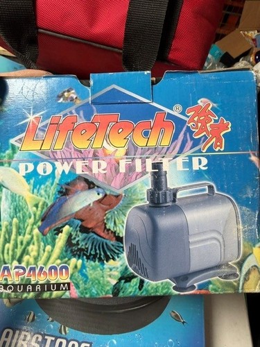 Fish tank sump - , pump