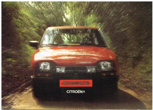 Citroen 2cv dyane gsa cx - citroen,