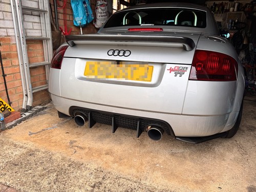 Audi mk1 rear diffuser - (8n),