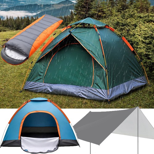 Full automatic man camping - man,