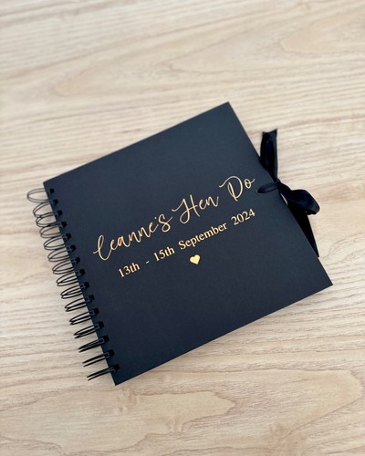 Personalised hen scrapbook - do,