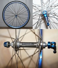 700C HOPE TITANIUM HUB & BLUE