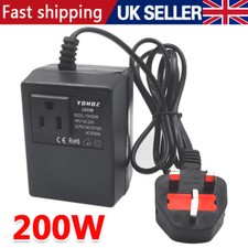 Voltage Converter Transformer 220V/240V To 110V/120V Step Down Power UK