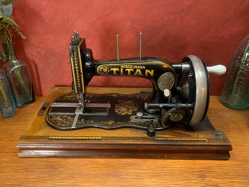 Antique sewing machine - antique,