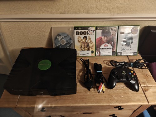 Microsoft original xbox black - original,