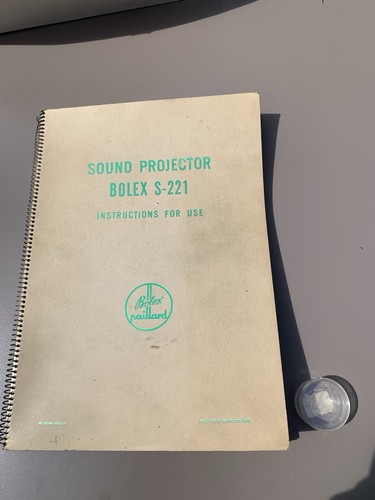 Vintage sound projector bolex - sound,