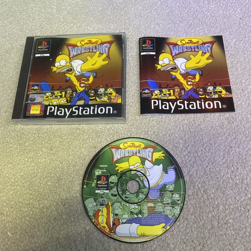 The simpsons wrestling sony - wrestling,