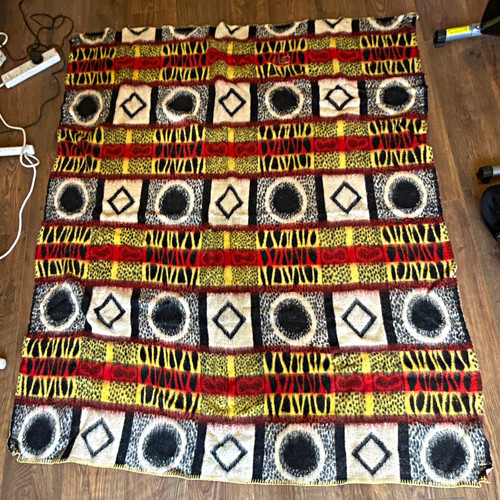 Vintage eurotex wool blanket - eurotex,