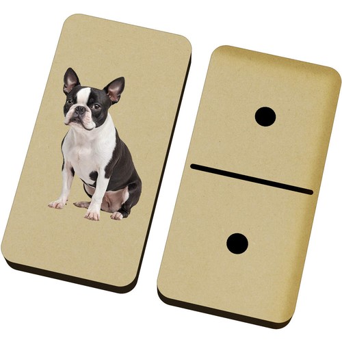 Boston terrier domino - 'boston,