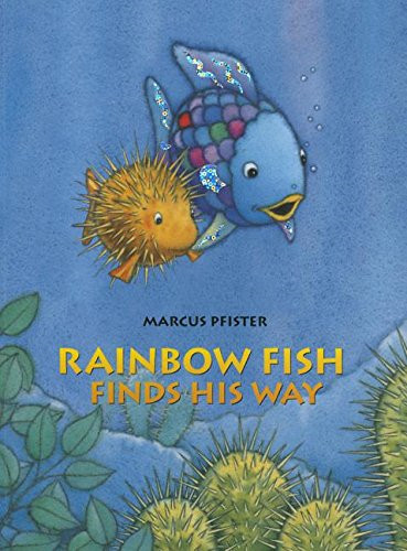 Rainbow fish finds his - rainbow, way: