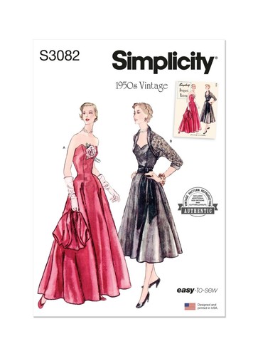Simplicity 3082 misses 1950 - 3082, 1950's