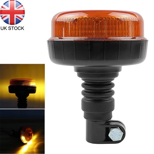 Flashing amber led beacon - amber,