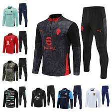 Training Set Tops+Pants Boy's Gifts/ Kids Jumper/Tracksuit Sportswear Adult UK