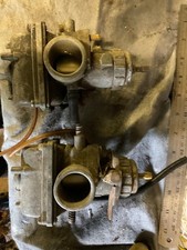 Two stroke twin carbs - , poss