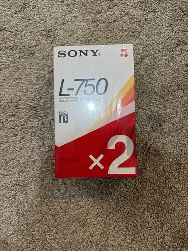 Sony l750 betamax blank - betamax,
