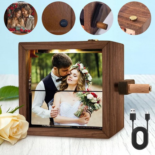 Photo frame hand - hand, flip