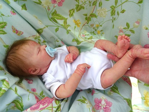 Reborn baby partial silicone