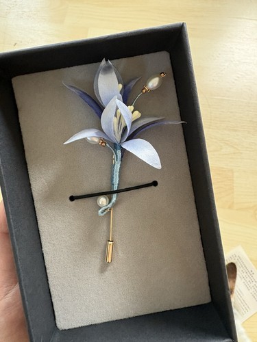 Handmade chinese velvet flower - handmade,