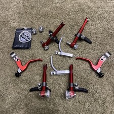 Paul Components Canti Brake Lever Pair In Red Retro MTB